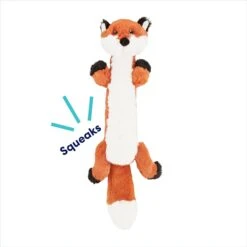 Frisco Fox Skinny Plush Squeaky Dog Toy -Chewy 147049 PT2. AC SS1800 V1691776572
