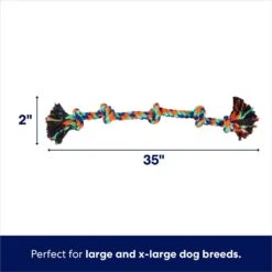Frisco Rope With 5 Knots Dog Toy 7 Frisco Rope With 5 Knots Dog Toy -Chewy 152836 PT1. AC SS1800 V1686579148
