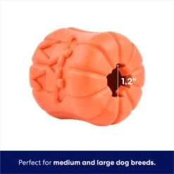 Frisco Halloween Pumpkin Rubber Treat Dispenser Dog Toy, Medium/Large -Chewy 164763 PT2. AC SS1800 V1689878018