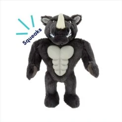 Frisco Rhino Muscle Plush Squeaky Dog Toy -Chewy 174719 PT2. AC SS1800 V1691784248