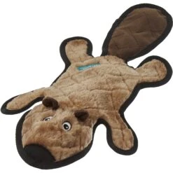 Frisco Beaver Stuffing-Free Flat Plush Squeaky Dog Toy
