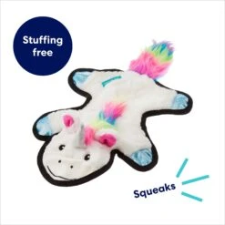 Frisco Unicorn Stuffing-Free Flat Plush Squeaky Dog Toy 10 Frisco Unicorn Stuffing-Free Flat Plush Squeaky Dog Toy -Chewy 174737 PT2. AC SS1800 V1695670697