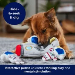 Frisco Rocket Ship Hide & Seek Puzzle Plush Squeaky Dog Toy 12 Frisco Rocket Ship Hide & Seek Puzzle Plush Squeaky Dog Toy -Chewy 174753 PT4. AC SS1800 V1695670750