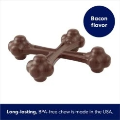 Frisco Bacon Flavor Tough Nylon Dog Chew Toy -Chewy 213430 PT2. AC SS1800 V1691783910