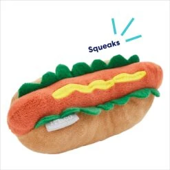Frisco Hotdog Plush Squeaky Dog Toy -Chewy 213820 PT2. AC SS1800 V1695748894