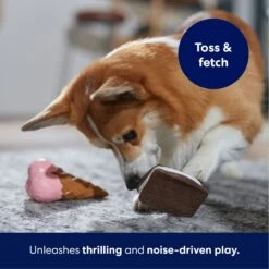 Frisco Ice Cream Sandwich & Ice Cream Cone Latex Squeaky Dog Toy -Chewy 213840 PT3. AC SS1800 V1695242030