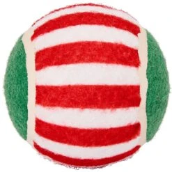 Frisco Holiday Wreath Fetch Squeaky Tennis Ball Dog Toy -Chewy 233189 PT2. AC SS1800 V1665759769