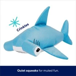 Frisco Hammerhead Shark Ballistic Nylon Plush Squeaky Dog Toy 10 Frisco Hammerhead Shark Ballistic Nylon Plush Squeaky Dog Toy -Chewy 233593 PT2. AC SS1800 V1695748354