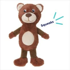 Frisco Bear Plush Squeaky Dog Toy -Chewy 245924 PT2. AC SS1800 V1695761147