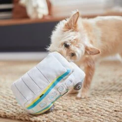 Frisco Road Trip Camper Van Plush Squeaky Dog Toy -Chewy 261984 PT3. AC SS1800 V1618598313