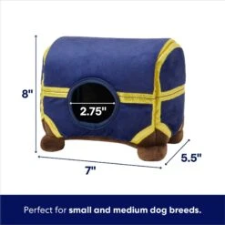 Frisco Magic Chest Hide & Seek Puzzle Plush Squeaky Dog Toy -Chewy 265614 PT1. AC SS1800 V1695761047