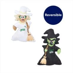 Frisco Halloween Good Witch, Bad Witch Reversible Plush Squeaky Dog Toy 10 Frisco Halloween Good Witch, Bad Witch Reversible Plush Squeaky Dog Toy -Chewy 270429 PT2. AC SS1800 V1690911211