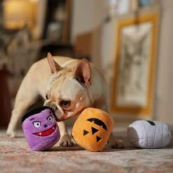 Frisco Halloween Haunted Friends Plush Squeaky Dog Toy, 3 Count -Chewy 270533 PT3. AC SS1800 V1689878438