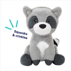 Frisco Camping Raccoon Plush Squeaky Dog Toy -Chewy 271003 PT2. AC SS1800 V1686580088