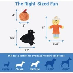 Frisco Fall Hay Wagon Hide & Seek Puzzle Plush Squeaky Dog Toy -Chewy 285631 PT2. AC SS1800 V1633969276