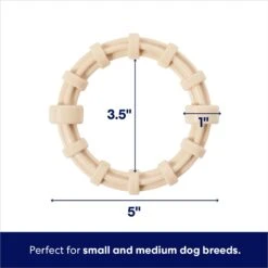 Frisco Ring Tough Nylon Chew Dog Toy, Chicken Flavor 9 Frisco Ring Tough Nylon Chew Dog Toy, Chicken Flavor -Chewy 290533 PT1. AC SS1800 V1695760934