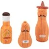 Frisco Brunch Salt, Pepper, Hot Sauce Plush Squeaky Dog Toy -Chewy 297242 MAIN. AC SS1800 V1642086754