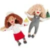Frisco Brunch Chef & Waitress Plush Squeaky Dog Toy, 2 Count -Chewy 297278 MAIN. AC SS1800 V1642086299