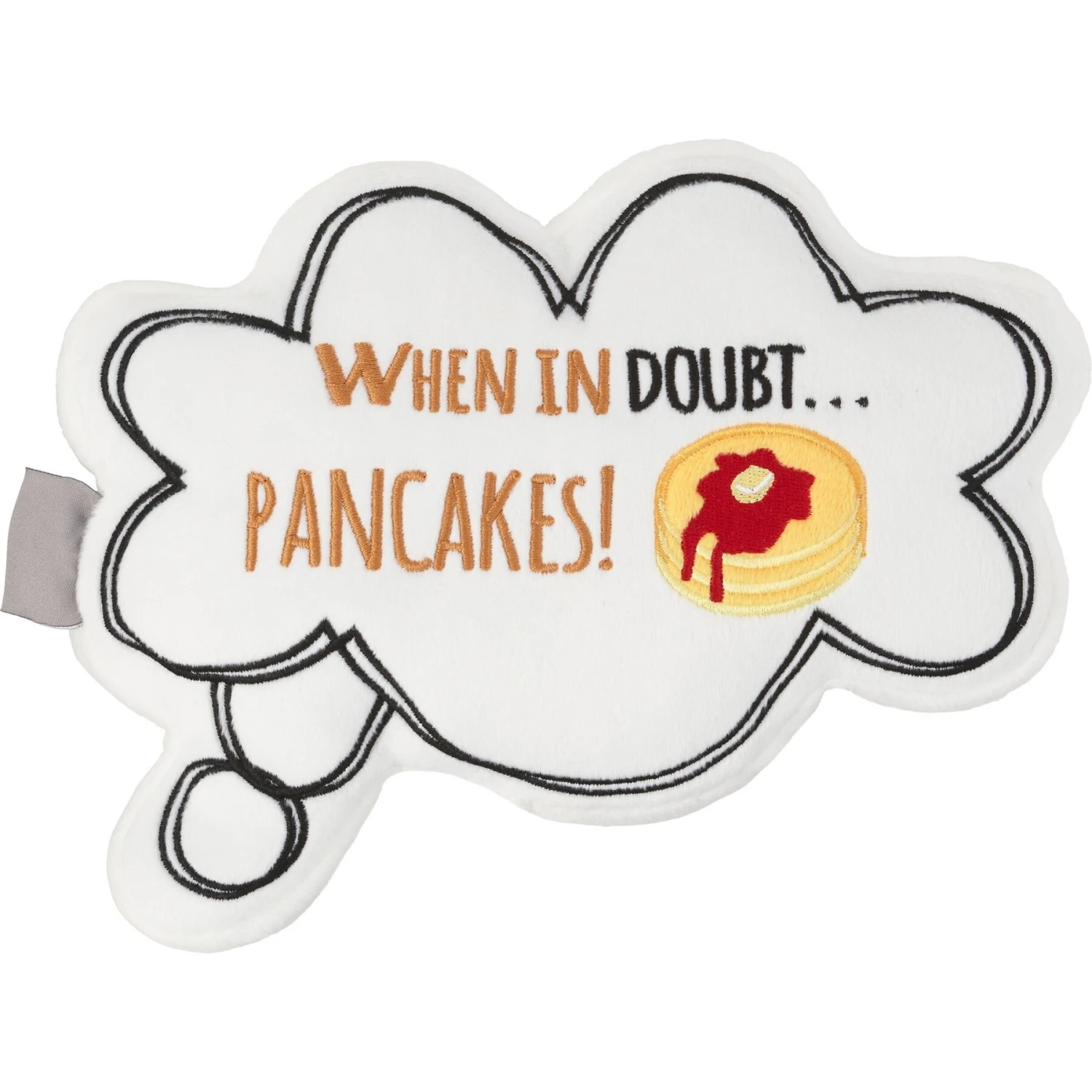 Frisco Brunch Word Bubble Plush Squeaky Dog Toy 5 Frisco Brunch Word Bubble Plush Squeaky Dog Toy - Image 3