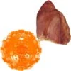 Frisco Fetch Squeaky TPR Ball Dog Toy & Bones & Chews Pig Ear Chews Dog Treats -Chewy 297964 MAIN. AC SS1800 V1623254253