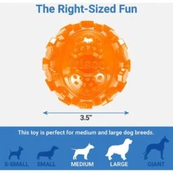 Frisco Fetch Squeaky TPR Ball Dog Toy & Bones & Chews Pig Ear Chews Dog Treats -Chewy 297964 PT2. AC SS1800 V1623255143