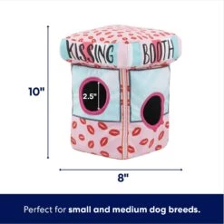 Frisco Valentine Kissing Booth Hide & Seek Puzzle Plush Squeaky Dog Toy -Chewy 298943 PT1. AC SS1800 V1701364810