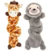 Frisco Giraffe Bungee Plush Squeaky Dog Toy & Frisco Sloth Bungee Plush Squeaky Dog Toy -Chewy 302402 MAIN. AC SS1800 V1623064946