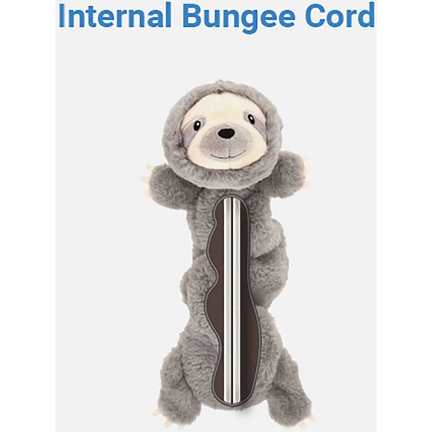 Frisco Giraffe Bungee Plush Squeaky Dog Toy & Frisco Sloth Bungee Plush Squeaky Dog Toy 10 Frisco Giraffe Bungee Plush Squeaky Dog Toy & Frisco Sloth Bungee Plush Squeaky Dog Toy - Image 8