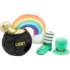 Frisco St. Patrick's Pot Of Gold Hide & Seek Puzzle Plush Squeaky Dog Toy -Chewy 303130 MAIN. AC SS1800 V1641230381