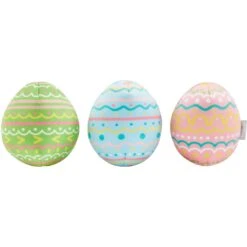 Frisco Easter Eggs Plush Squeaky Dog Toy -Chewy 304954 PT2. AC SS1800 V1642441297