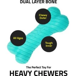 Frisco Fetch Squeaking Colorful Tennis Ball Dog Toy & Playology Scented Dual Layer Bone Dog Toy -Chewy 319022 PT8. AC SS1800 V1630558883