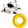 Frisco Cow Plush Squeaky Dog Toy & Playology Scented Dual Layer Ring Dog Toy 2 Frisco Cow Plush Squeaky Dog Toy & Playology Scented Dual Layer Ring Dog Toy -Chewy 319488 MAIN. AC SS1800 V1630618575