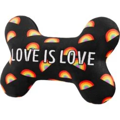 Frisco Pride Proud Pup Bone Plush Squeaky Dog Toy
