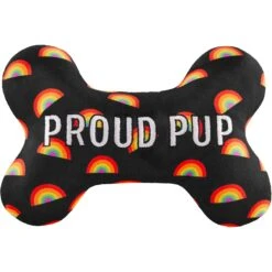 Frisco Pride Proud Pup Bone Plush Squeaky Dog Toy -Chewy 331638 PT2. AC SS1800 V1649086661
