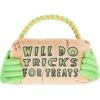 Frisco Halloween "Will Do Tricks For Treats" Sign Plush With Rope Squeaky Dog Toy 1 Frisco Halloween "Will Do Tricks For Treats" Sign Plush With Rope Squeaky Dog Toy -Chewy 344172 MAIN. AC SS1800 V1657657049