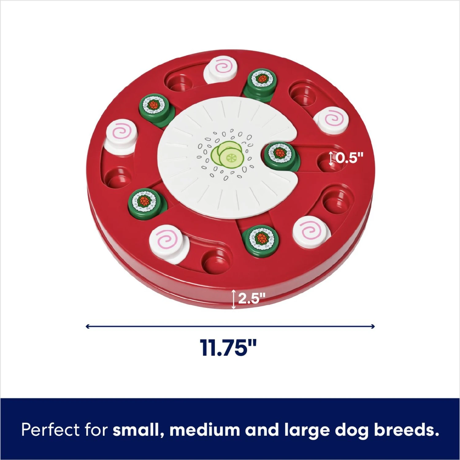 Frisco Bento Interactive Puzzle Dog Toy, Moderate 3 Frisco Bento Interactive Puzzle Dog Toy, Moderate - Image 2
