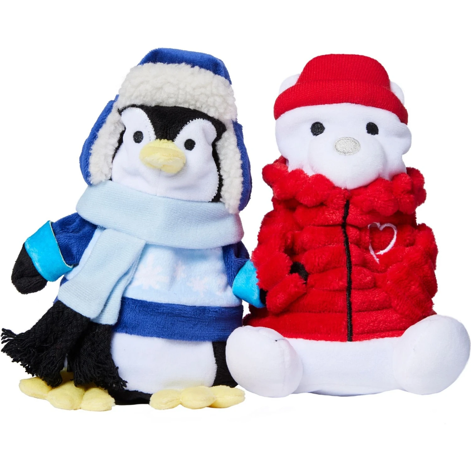 Frisco Holiday Arctic Buddies 2-in-1 Rip For Surprise Plush & Rubber Dog Toy 3 Frisco Holiday Arctic Buddies 2-in-1 Rip For Surprise Plush & Rubber Dog Toy