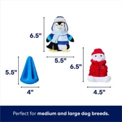 Frisco Holiday Arctic Buddies 2-in-1 Rip For Surprise Plush & Rubber Dog Toy 9 Frisco Holiday Arctic Buddies 2-in-1 Rip For Surprise Plush & Rubber Dog Toy -Chewy 739718 PT1. AC SS1800 V1695043539