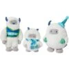 Frisco Holiday Friendly Yetis Plush Squeaky Dog Toy
