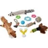 Frisco Forest Friends Plush, Rope & TPR Variety Pack Dog Toy -Chewy 843534 MAIN. AC SS1800 V1693411076