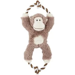 Frisco Fetch Colorful Ball Knot Rope Dog Toy & Frisco Monkey Plush With Rope Squeaky Dog Toy -Chewy 962014 PT4. AC SS1800 V1694784008