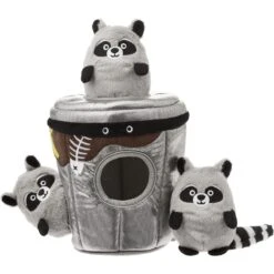 Frisco Volcano Hide & Seek Puzzle Plush Squeaky Dog Toy & Frisco Trash Can & Raccoons Hide & Seek Puzzle Plush Squeaky Dog Toy -Chewy 962054 PT5. AC SS1800 V1694783953