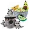 Frisco Trash Can & Raccoons Hide & Seek Puzzle Plush Squeaky Dog Toy & Frisco Guacamole Hide & Seek Puzzle Plush Squeaky Dog Toy -Chewy 962062 MAIN. AC SS1800 V1694783038