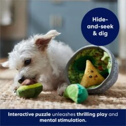 Frisco Trash Can & Raccoons Hide & Seek Puzzle Plush Squeaky Dog Toy & Frisco Guacamole Hide & Seek Puzzle Plush Squeaky Dog Toy -Chewy 962062 PT8. AC SS1800 V1694783037