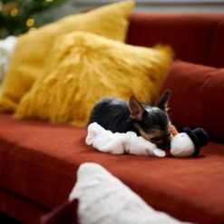 Frisco Holiday Reindeer Bungee Plush Squeaky Dog Toy & Frisco Holiday Snowman Bungee Plush Squeaky Dog Toy -Chewy 986126 PT8. AC SS1800 V1698346274